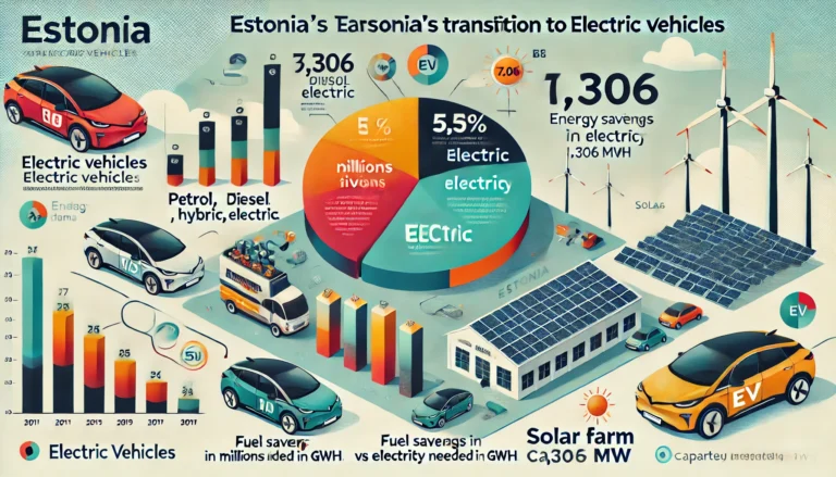 Transitioning Estonia to Electric Vehicles: Solar Energy as the Key to Sustainability